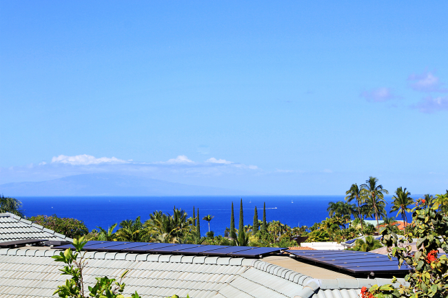 Panoramic vistas from the lanai and living room