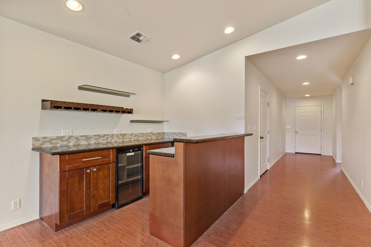 Custom Bar area in living room: 