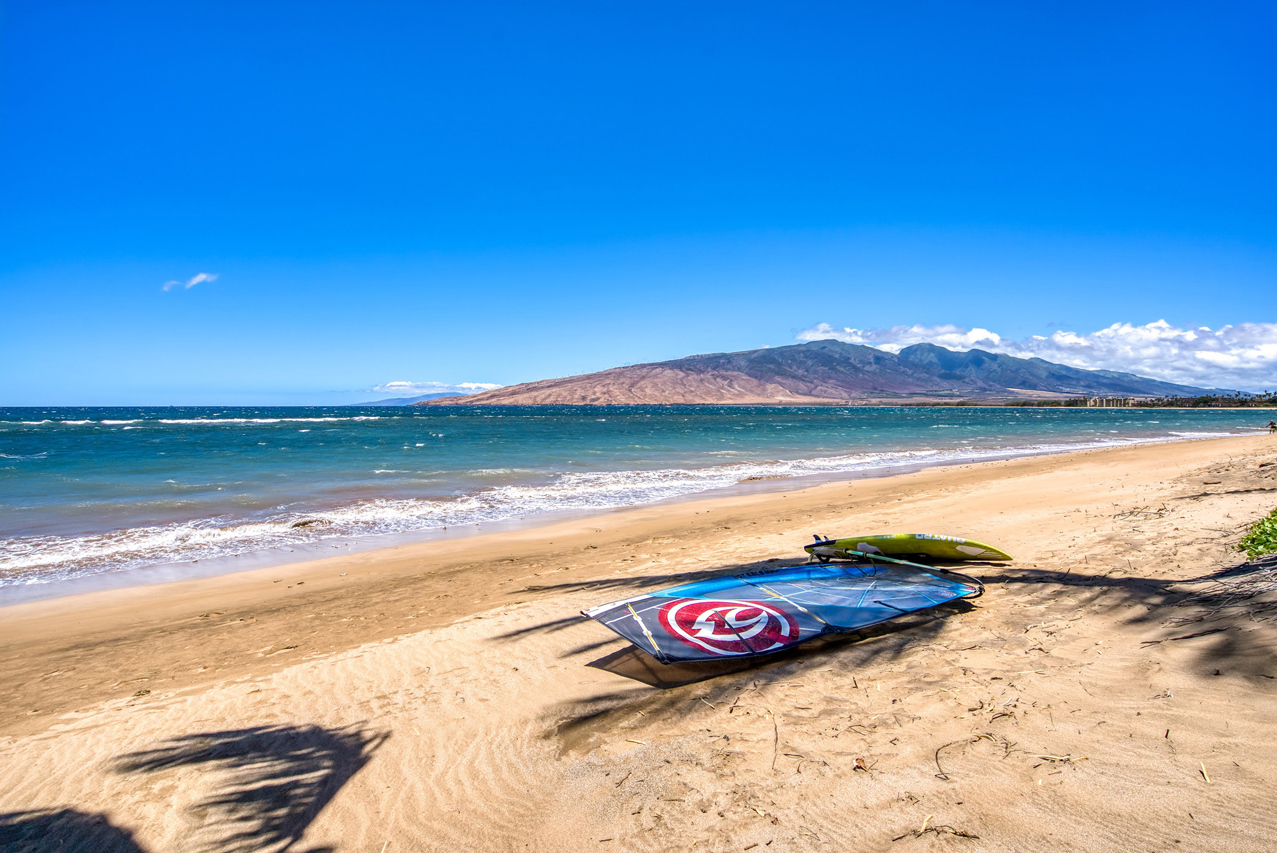 Close to a great sandy beach: