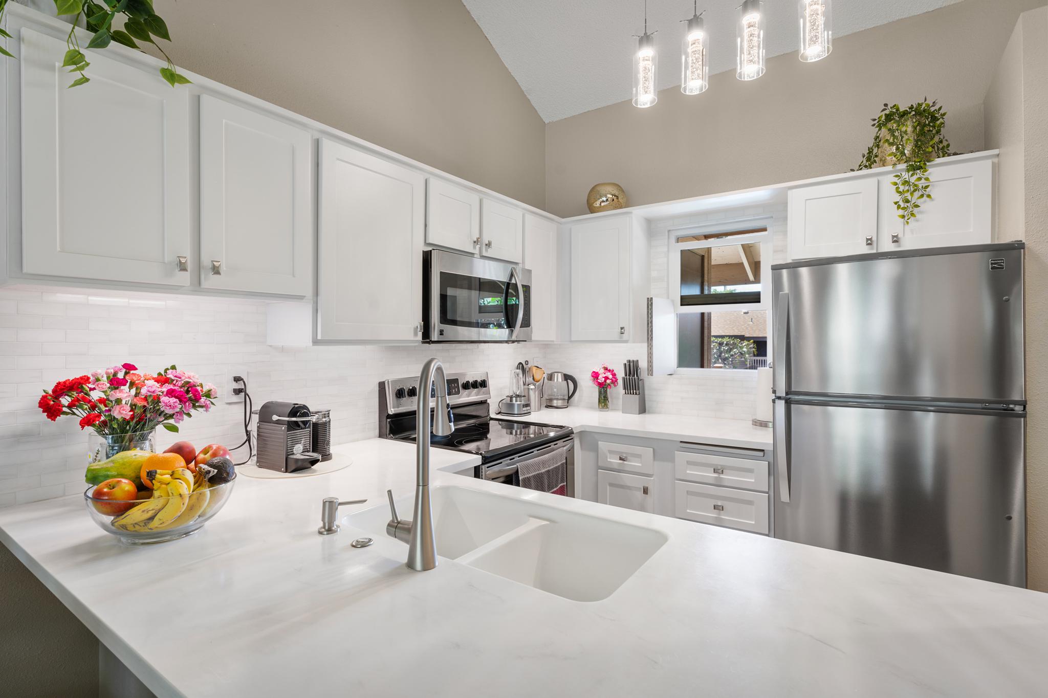 Upgraded kitchen: